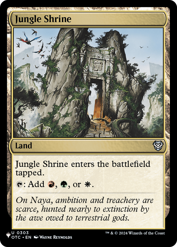 Jungle Shrine (OTC) [The List] | Chromatic Games