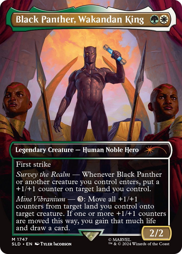 Black Panther, Wakandan King [Secret Lair Drop Series] | Chromatic Games