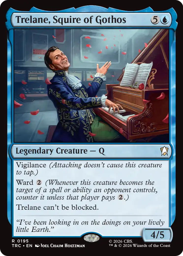 Trelane, Squire of Gothos [Star Trek Commander] | Chromatic Games