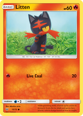 Litten (15/73) [Sun & Moon: Shining Legends] | Chromatic Games