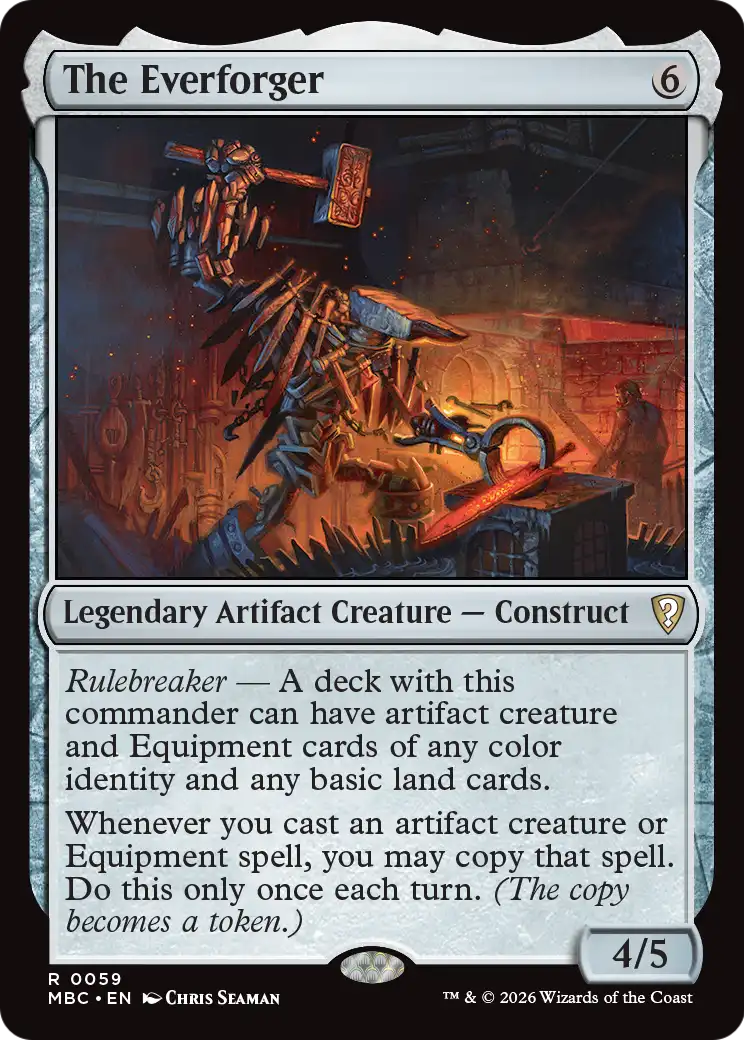 The Everforger [Mystery Booster: Commander Edition] | Chromatic Games