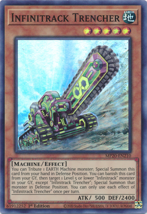 Infinitrack Trencher [MP20-EN210] Super Rare | Chromatic Games