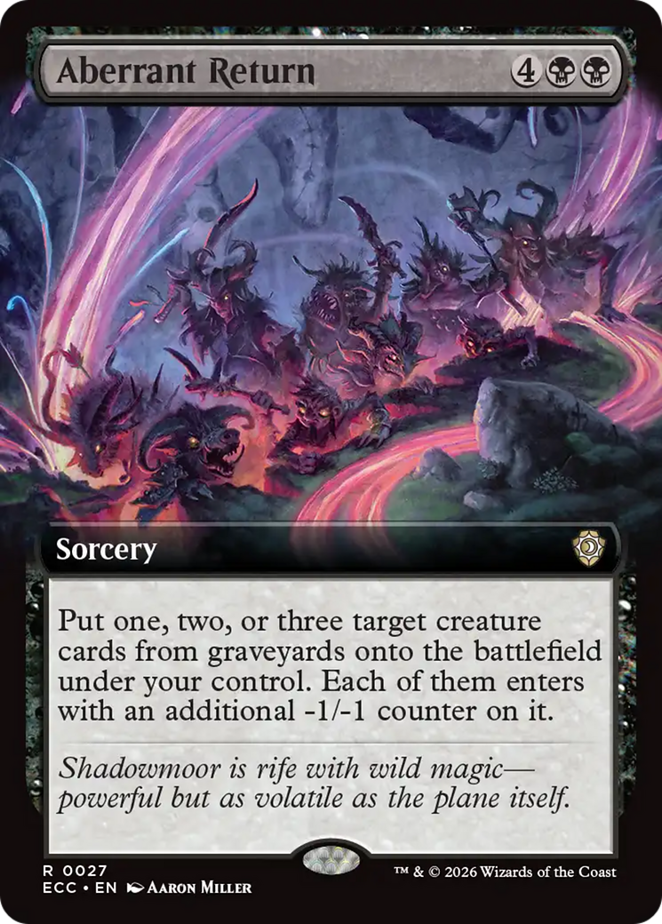 Aberrant Return (Extended Art) [Lorwyn Eclipsed Commander] | Chromatic Games