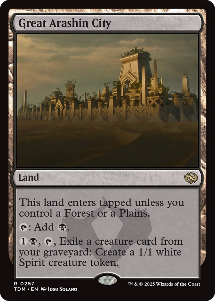 Great Arashin City [Tarkir: Dragonstorm] | Chromatic Games