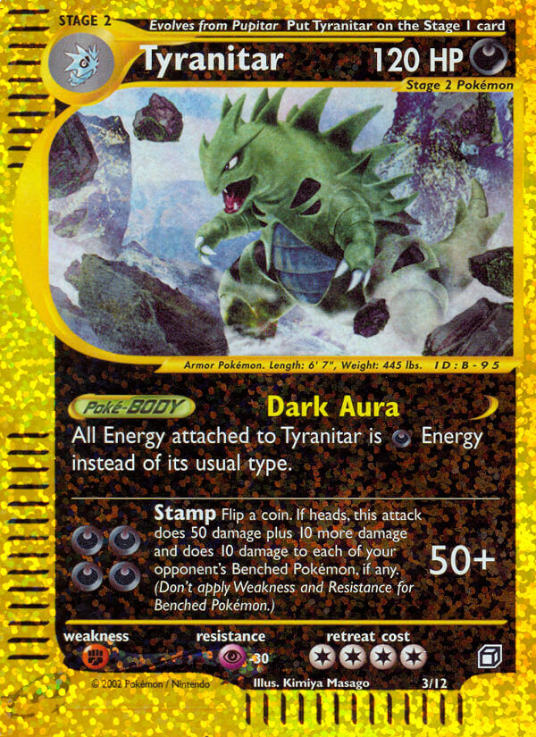 Tyranitar (3/12) [Box Topper] | Chromatic Games