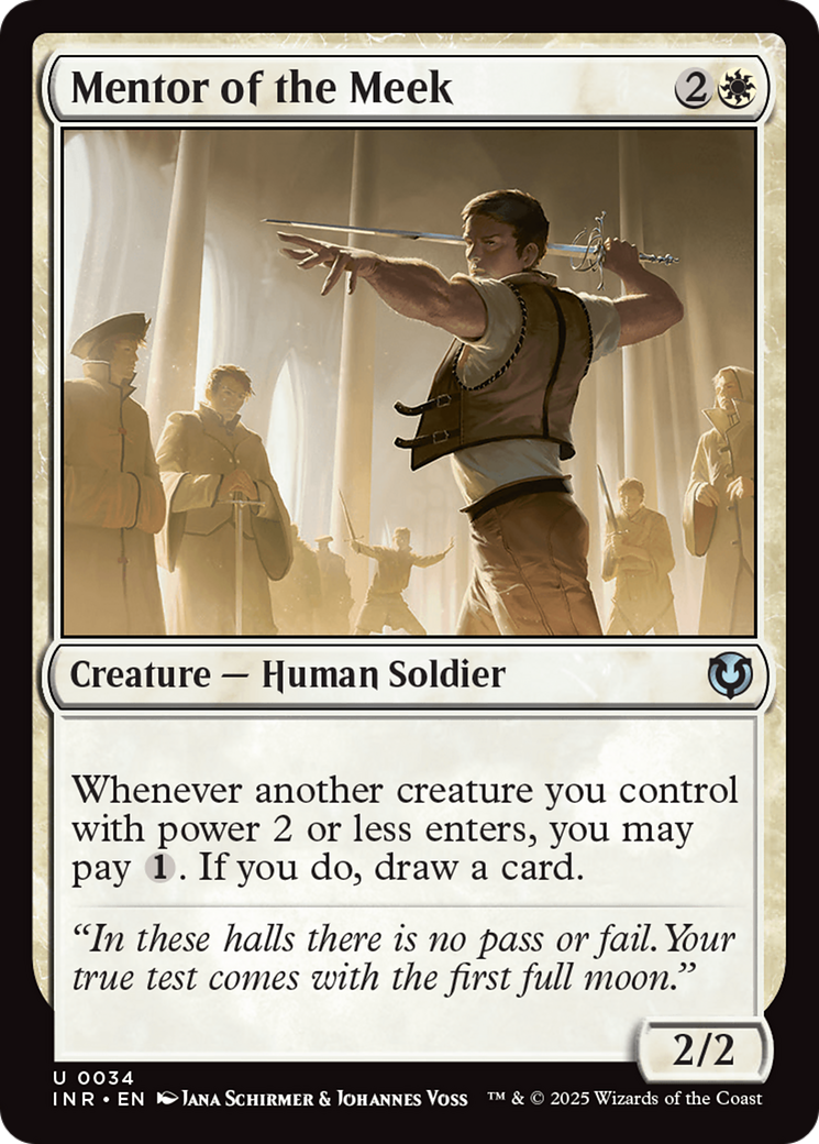 Mentor of the Meek [Innistrad Remastered] | Chromatic Games