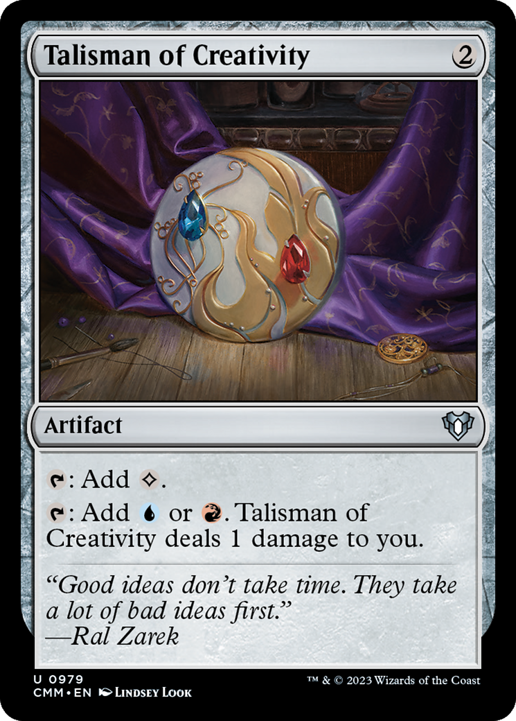 Talisman of Creativity [Commander Masters] | Chromatic Games