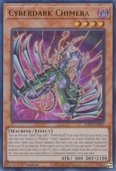 Cyberdark Chimera [SDCS-EN002] Ultra Rare | Chromatic Games