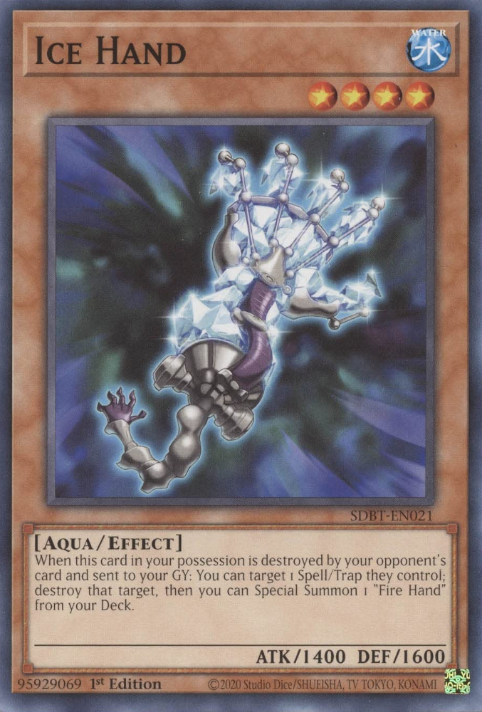 Ice Hand [SDBT-EN021] Common | Chromatic Games