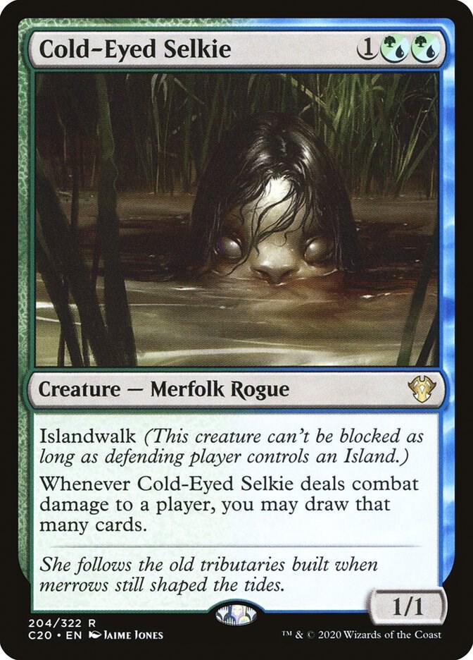 Cold Eyed Selkie 204/322 (Commander 2020)  | Chromatic Games