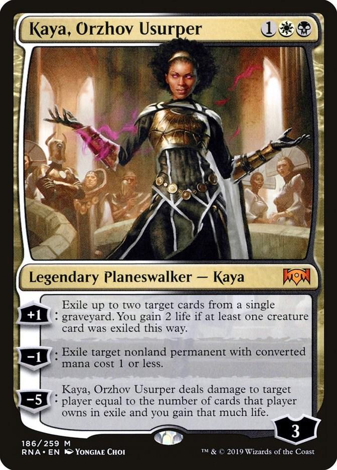 Kaya, Orzhov Usurper 186/259 (Ravnica Allegiance)  | Chromatic Games