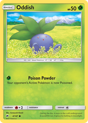 Oddish (4/147) [Sun & Moon: Burning Shadows] | Chromatic Games