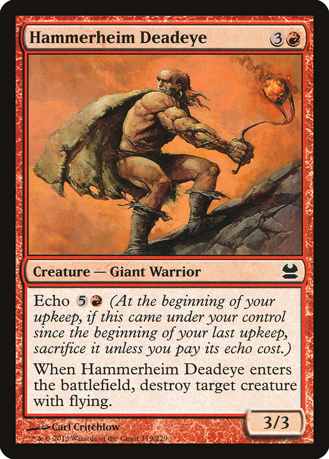 Hammerheim Deadeye 119/229 (Modern Masters)  | Chromatic Games