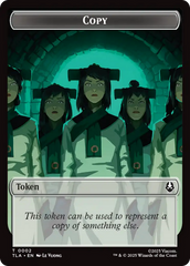 Copy (0002) // Soldier (0011) Double-Sided Token [Avatar: The Last Airbender Tokens] | Chromatic Games