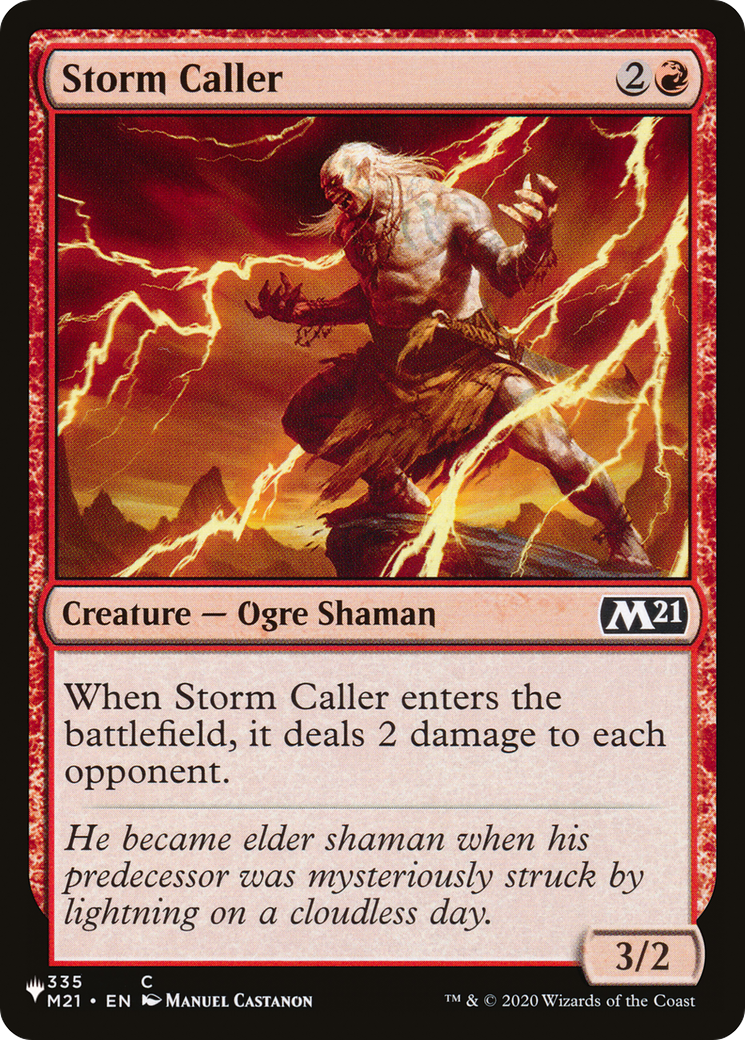 Storm Caller [The List] | Chromatic Games