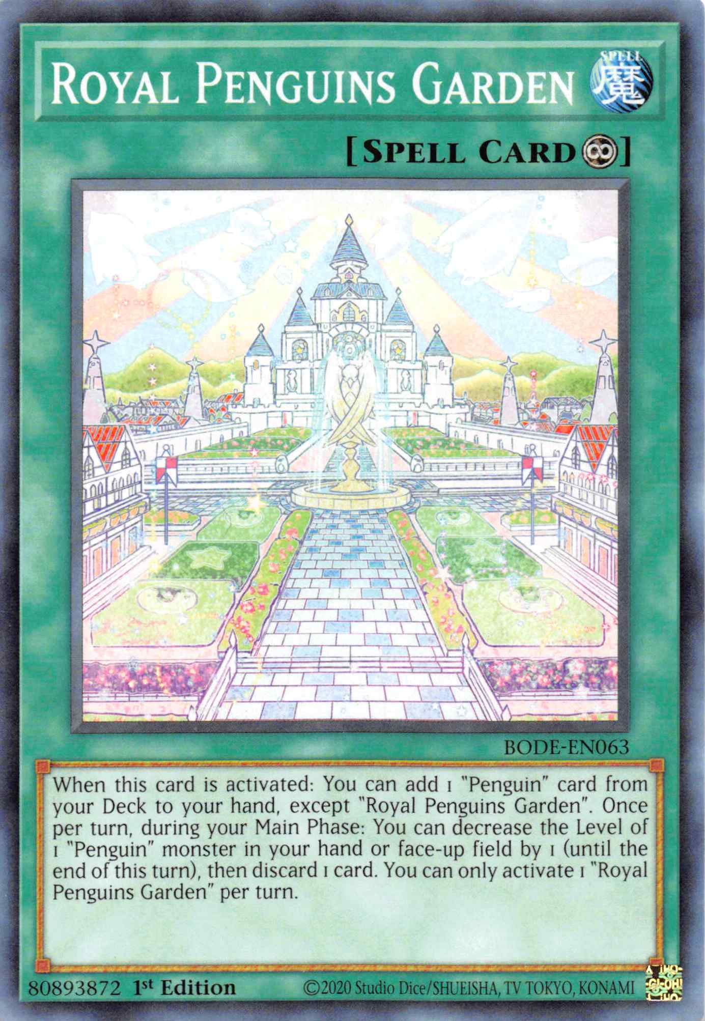 Royal Penguins Garden [BODE-EN063] Common | Chromatic Games