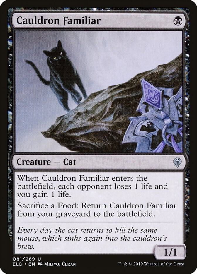 Cauldron Familiar 81 (Throne of Eldraine)  - Foil | Chromatic Games