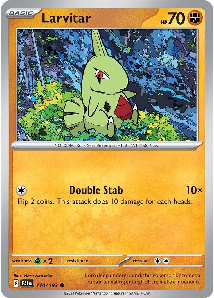 Larvitar (110/193) [Scarlet & Violet: Paldea Evolved] | Chromatic Games