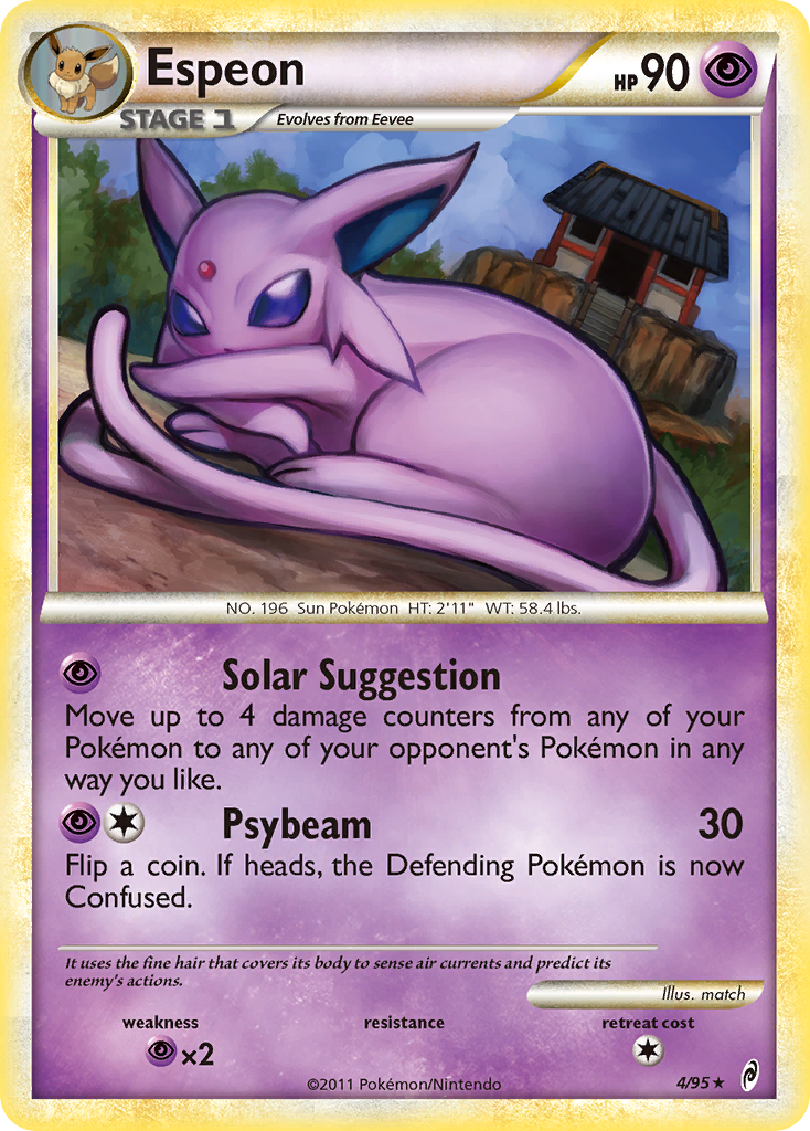 Espeon (4/95) [HeartGold & SoulSilver: Call of Legends] | Chromatic Games