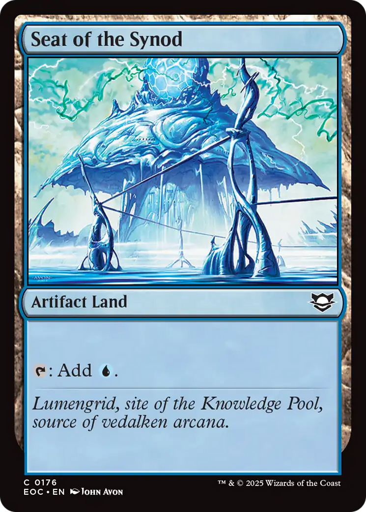 Seat of the Synod [Edge of Eternities Commander] | Chromatic Games