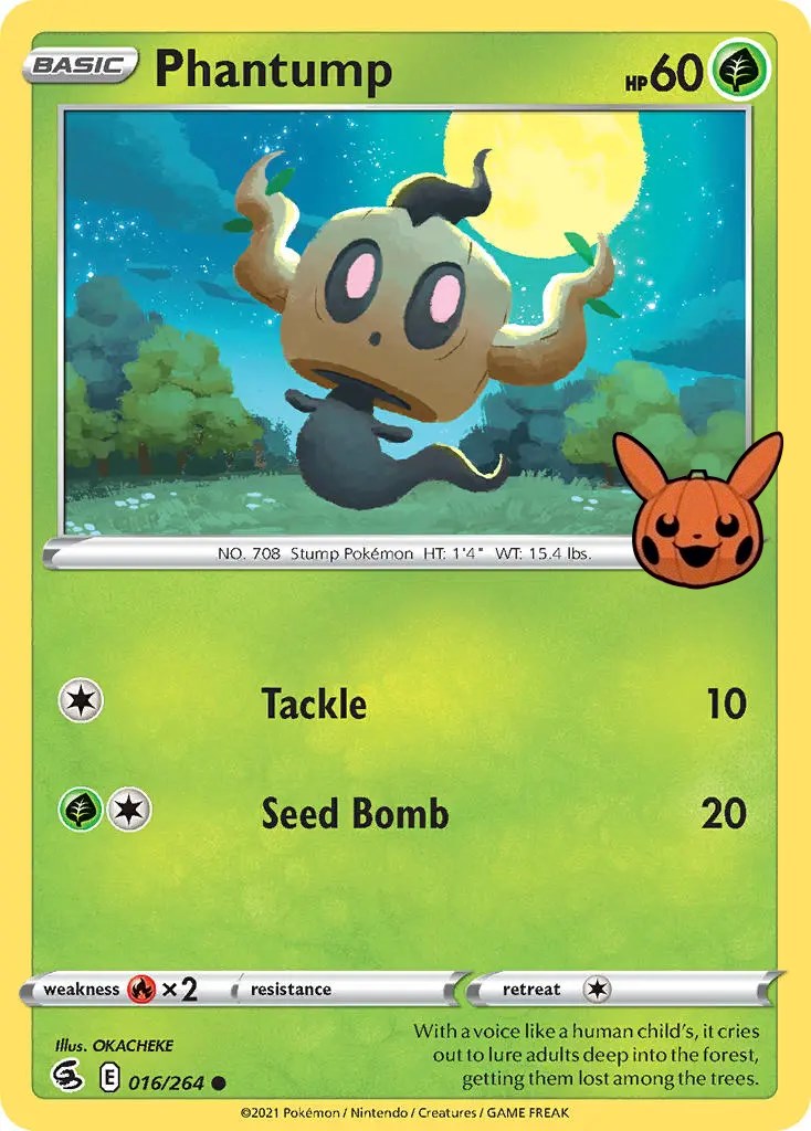 Phantump (016/264) [Trick or Trade] | Chromatic Games