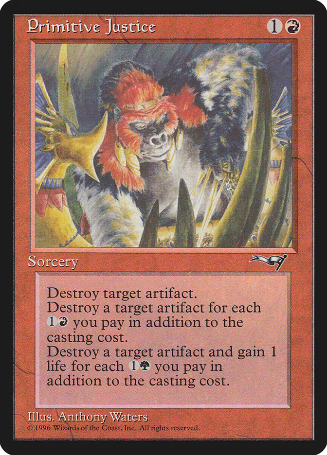 Primitive Justice [Alliances] | Chromatic Games