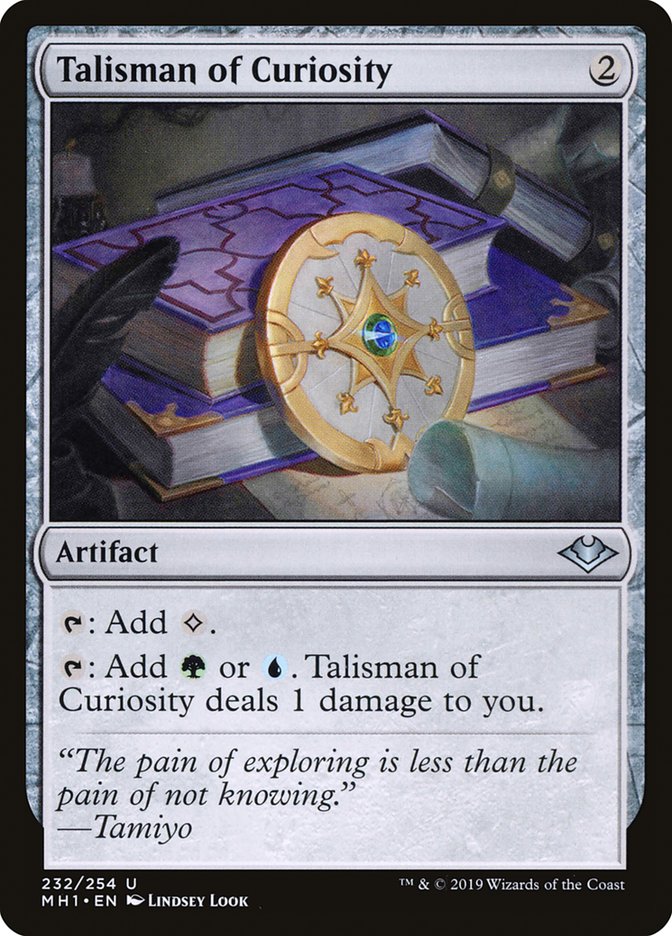 Talisman of Curiosity [Modern Horizons] | Chromatic Games