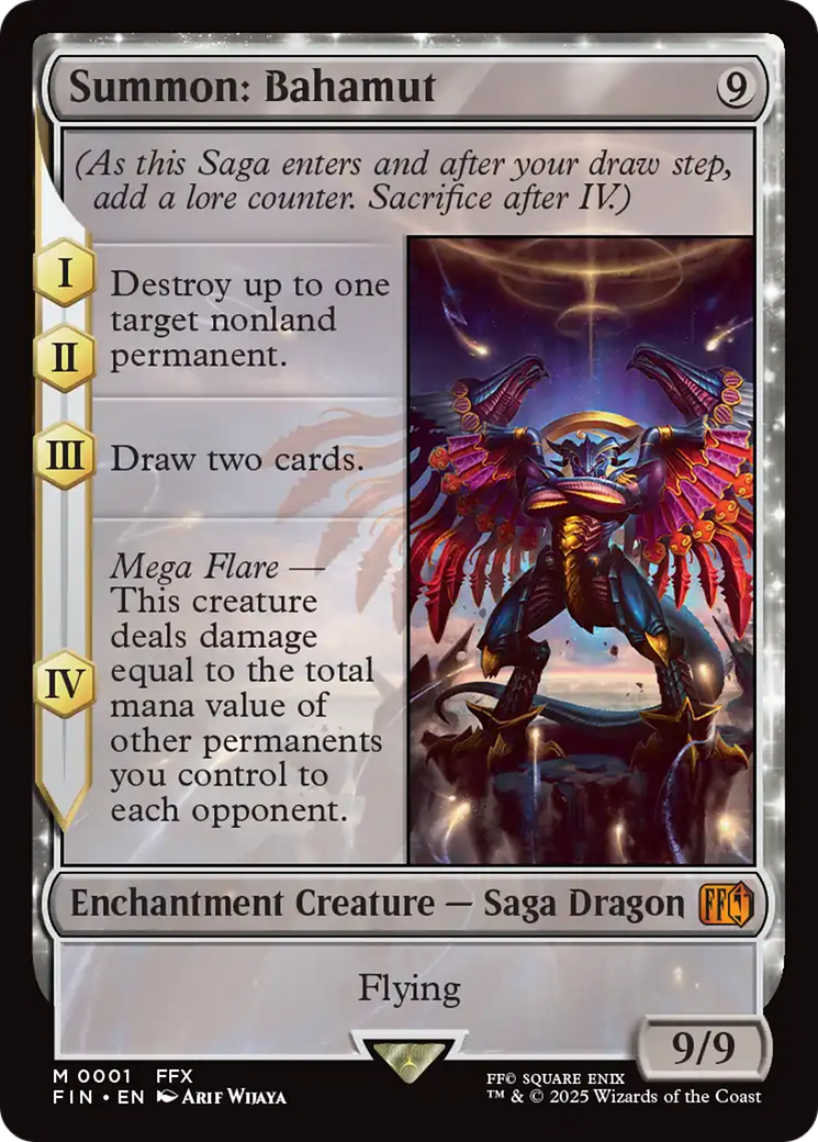 Summon: Bahamut [FINAL FANTASY] | Chromatic Games