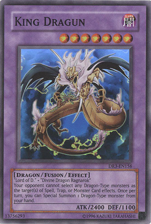 King Dragun [DR3-EN156] Super Rare | Chromatic Games