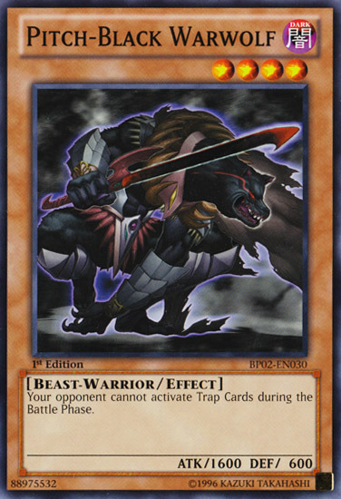 Pitch-Black Warwolf [BP02-EN030] Mosaic Rare | Chromatic Games