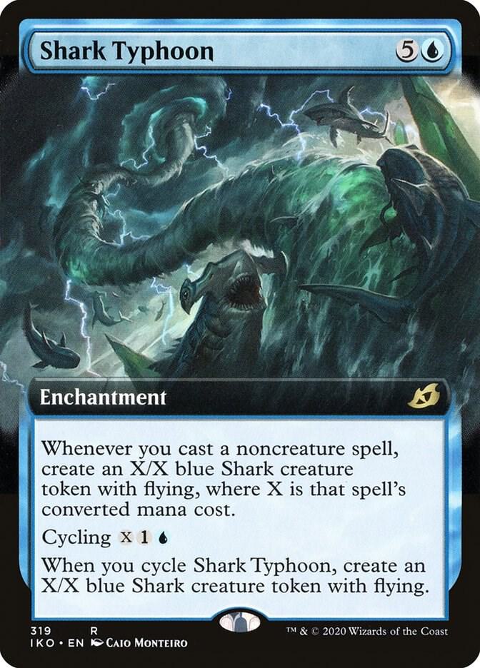 Shark Typhoon 319/274 (Ikoria: Lair of Behemoths)  - Extended Art | Chromatic Games