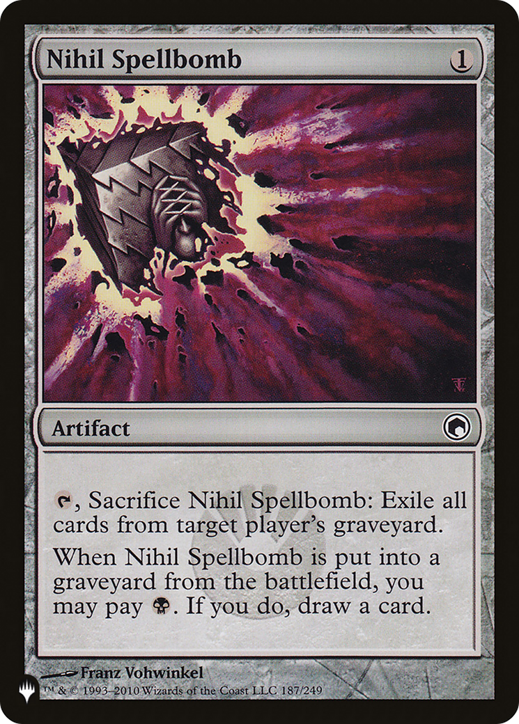 Nihil Spellbomb [The List] | Chromatic Games