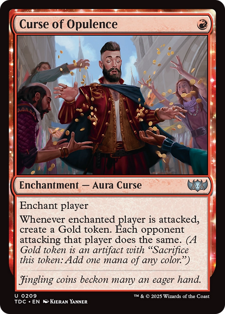 Curse of Opulence [Tarkir: Dragonstorm Commander] | Chromatic Games