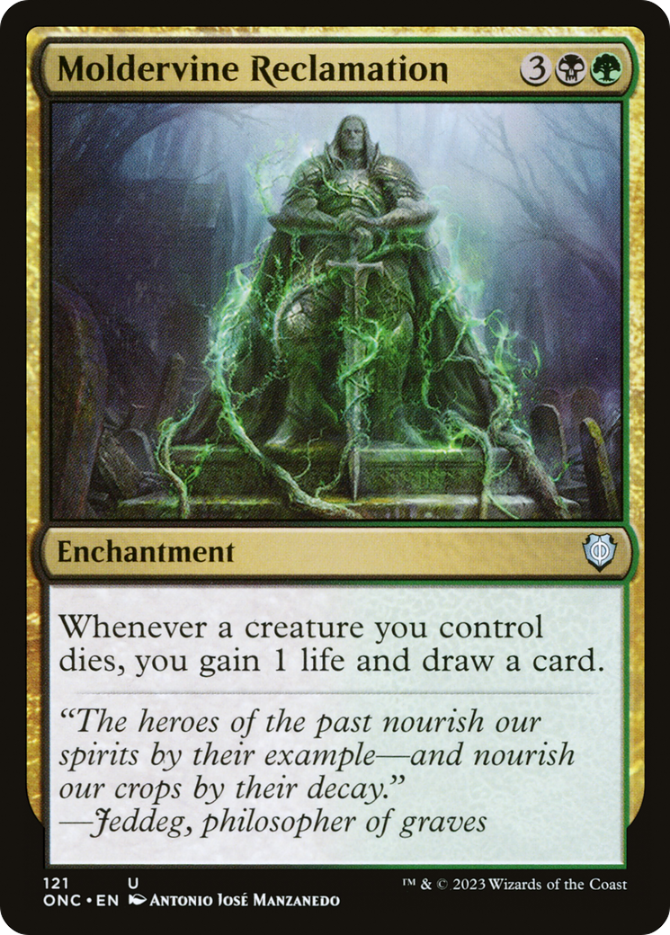 Moldervine Reclamation [Phyrexia: All Will Be One Commander] | Chromatic Games