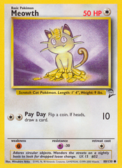 Meowth (80/130) [Base Set 2] | Chromatic Games