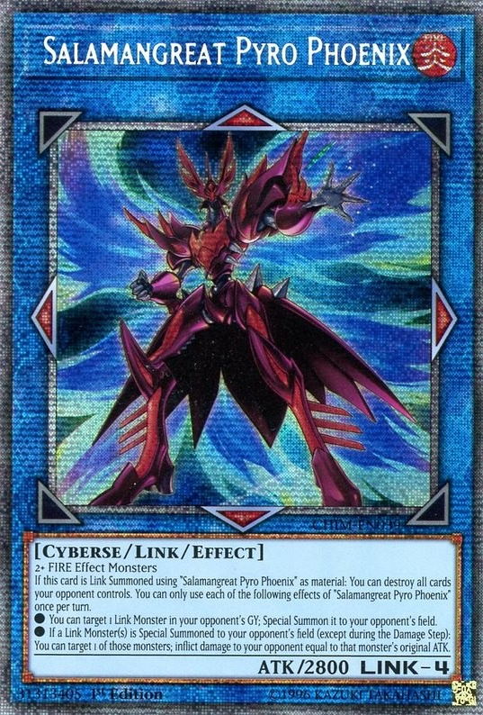Salamangreat Pyro Phoenix (Starlight Rare) [CHIM-EN039] Starlight Rare | Chromatic Games