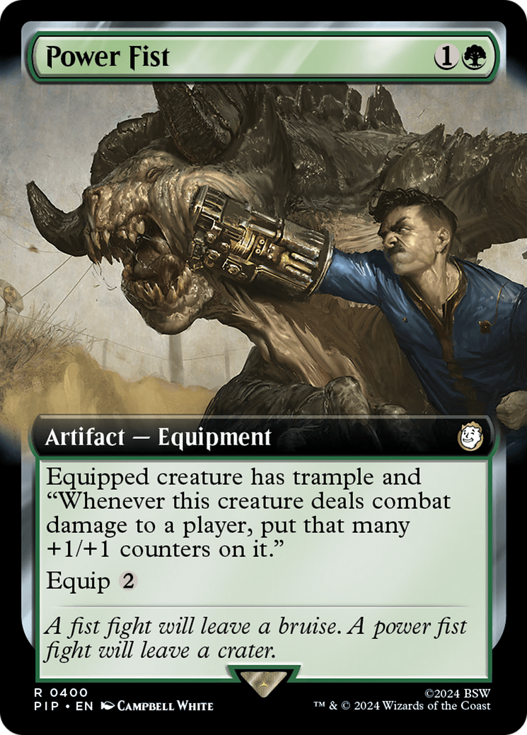 Power Fist (Extended Art) [Fallout] | Chromatic Games