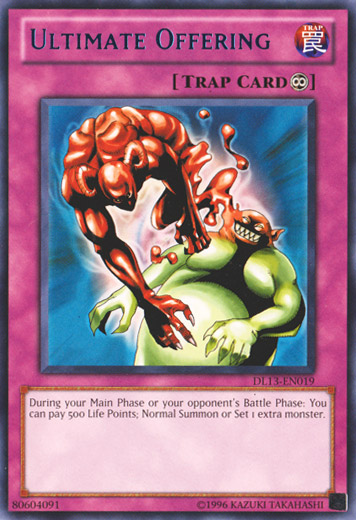 Ultimate Offering (Blue) [DL13-EN019] Rare | Chromatic Games