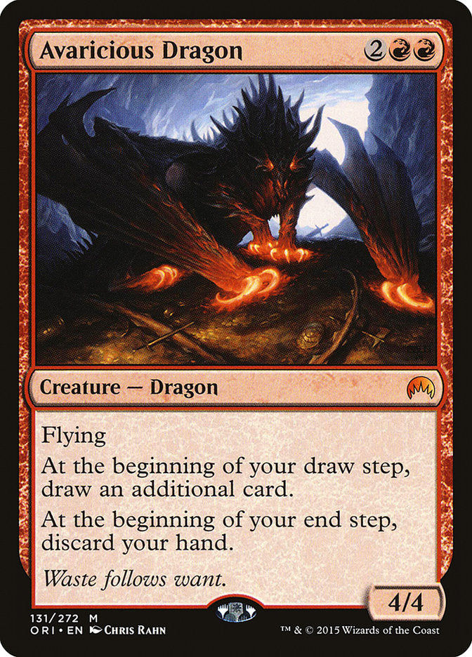 Avaricious Dragon 131 (Magic Origins)  | Chromatic Games