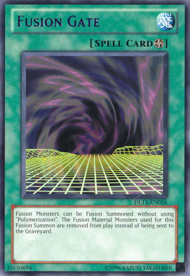 Fusion Gate (Blue) [DL11-EN016] Rare | Chromatic Games
