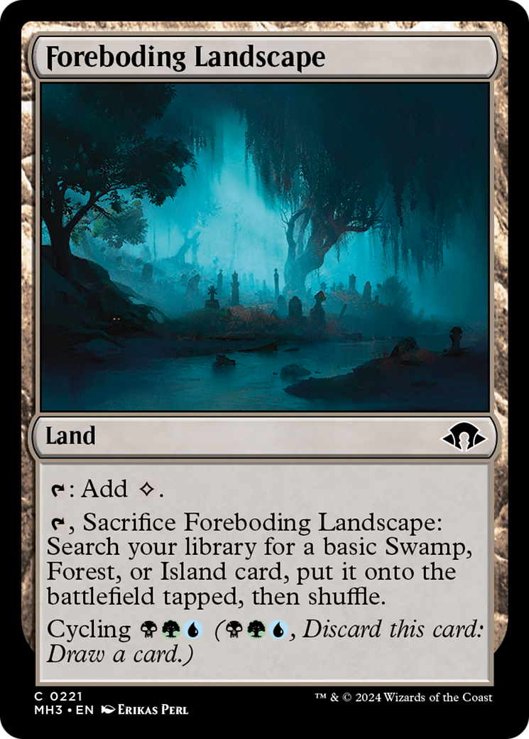 Foreboding Landscape [Modern Horizons 3] | Chromatic Games