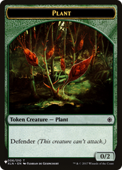Food // Plant Double-Sided Token [The List] | Chromatic Games