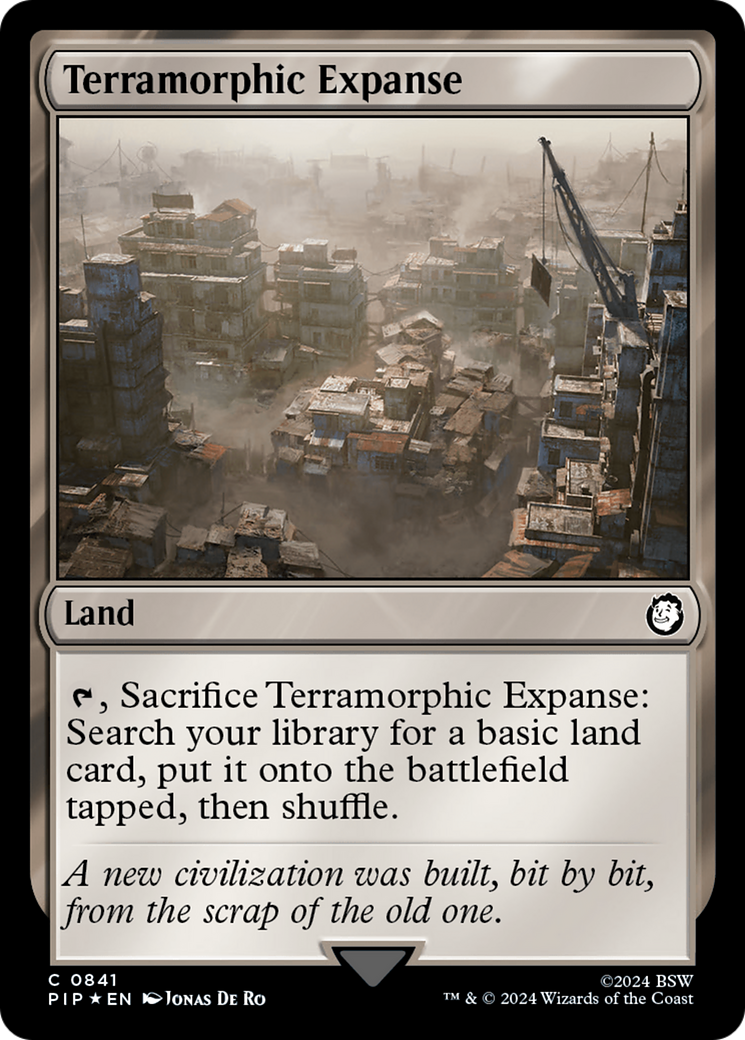 Terramorphic Expanse (Surge Foil) [Fallout] | Chromatic Games