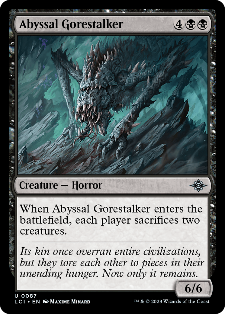 Abyssal Gorestalker [The Lost Caverns of Ixalan] | Chromatic Games