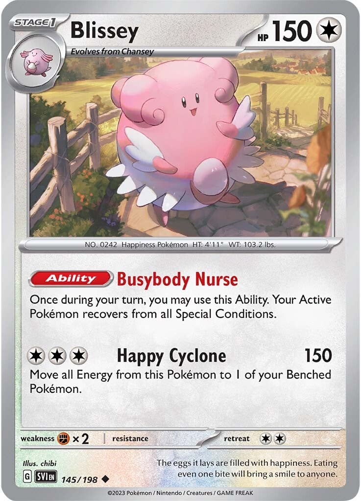 Blissey (145/198) [Scarlet & Violet: Base Set] | Chromatic Games