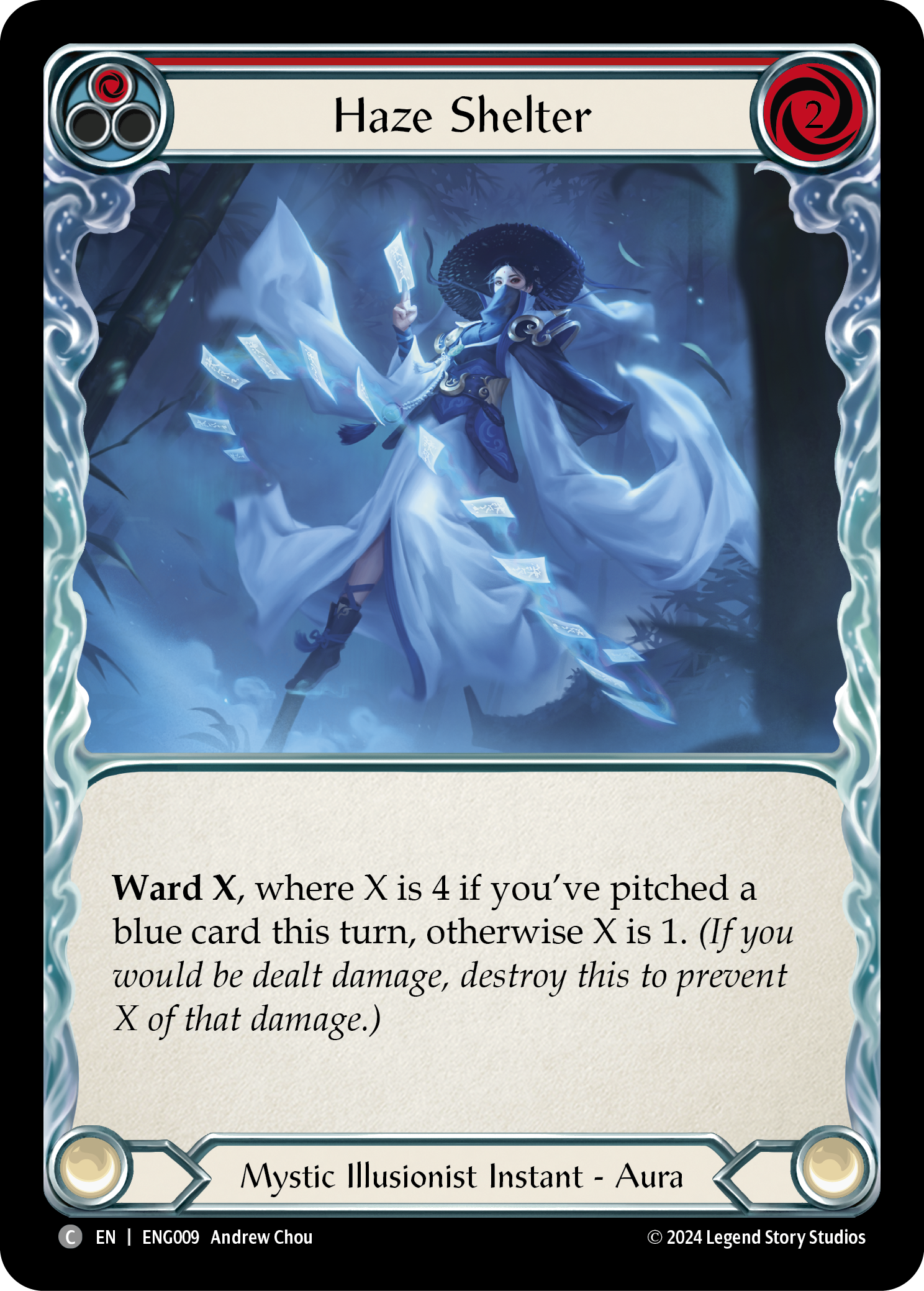 Haze Shelter [ENG009] (Part the Mistveil Enigma Blitz Deck) | Chromatic Games