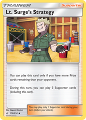 Lt. Surge's Strategy (178/214) [Sun & Moon: Unbroken Bonds] | Chromatic Games