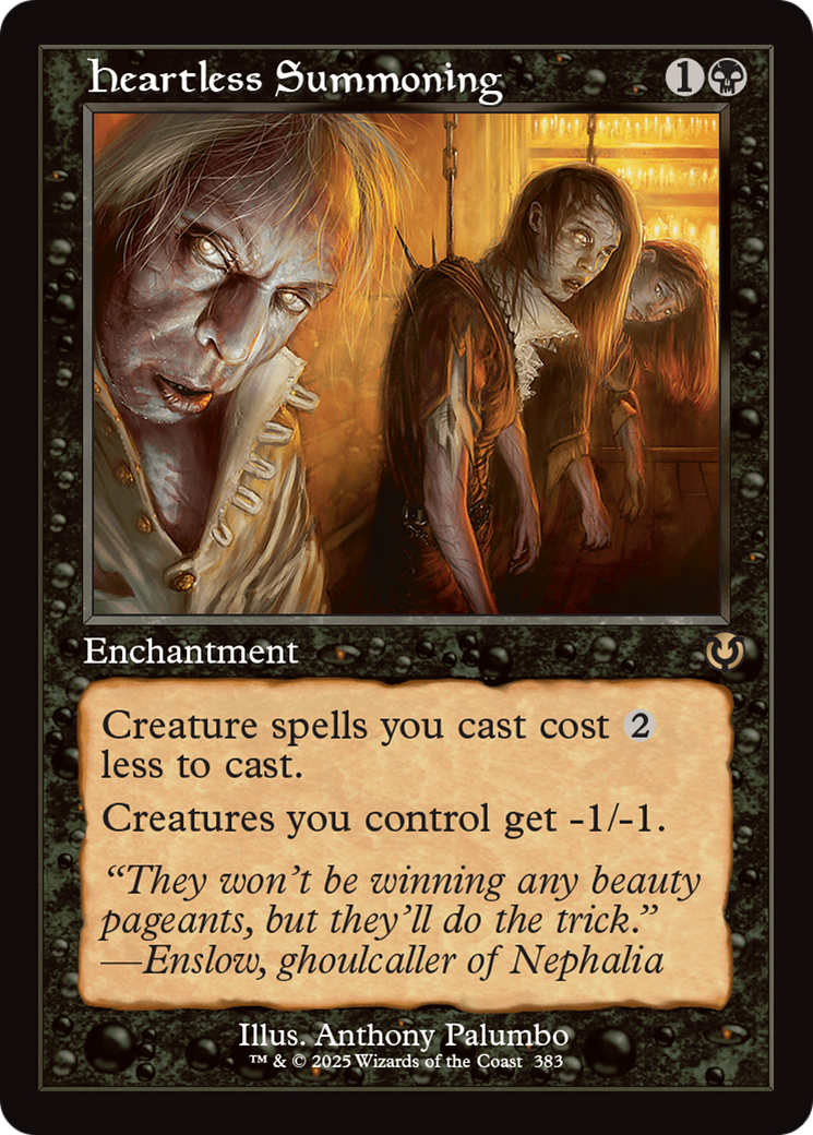 Heartless Summoning (Retro Frame) [Innistrad Remastered] | Chromatic Games