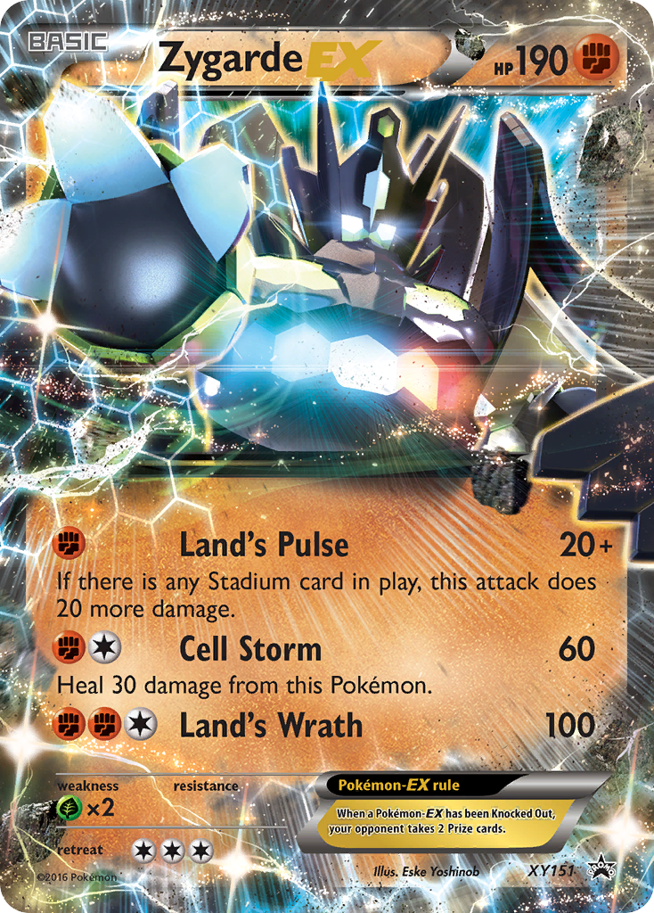 Zygarde EX (XY151) [XY: Black Star Promos] | Chromatic Games