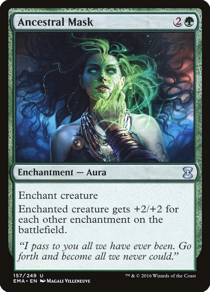 Ancestral Mask 157/249 (Eternal Masters)  | Chromatic Games